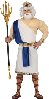 Déguisement Poséidon / Déguisement  Dieu Grec / Costume Dieu des mers / La Maison Du Déguisement